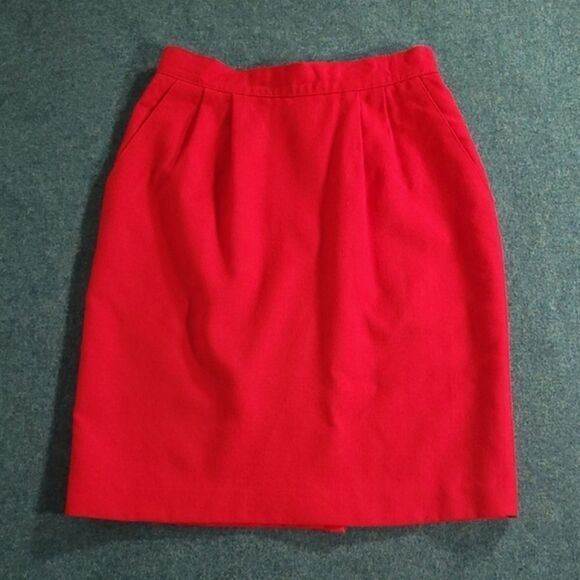 Vintage Wool Skirt  - Picture 1 of 5
